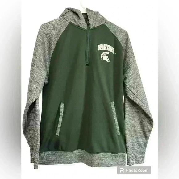 Michigan State University ProEdge quarter zip hoodie. Men’s size medium.‎ - Picture 1 of 7